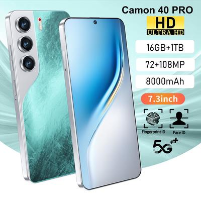 Camon40 Pro: 7.3'' Android Smartphone, 16GB RAM + 1TB Storage, International Edition