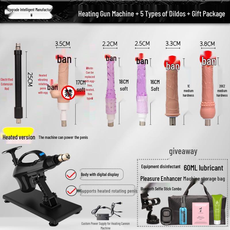 Automatic Telescopic Heating Masturbator: Simulated Penis for Anal Use by All Genders
