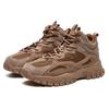 FILA Tracer Suede Fabric Comfortable Mid-Top Hiking Shoes Men Hiking Shoes Dark-Brown F12M141125FBT