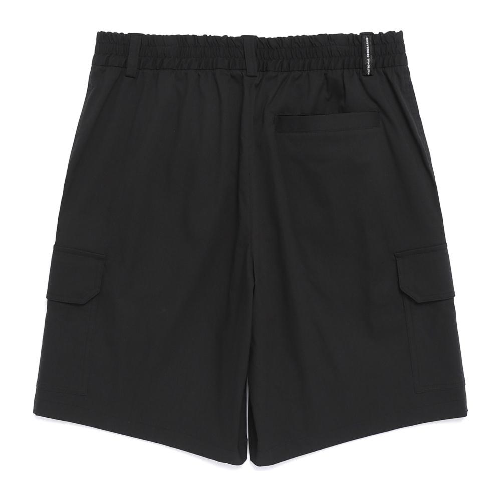NATIONALGEOGRAPHIC N262Uhp020 Cargo Pocket Knee-Length Shorts Black
