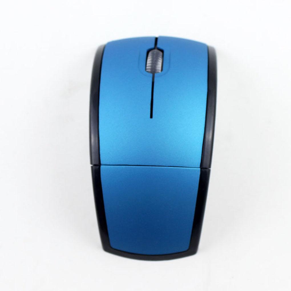 Wireless Folding Optical Mice Computer Foldable Laptop Optical Mice Notebook Computer Cordless Mouse