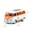 Simulation 1:54 Alloy Volkswagen Bus Car Model Children'S Toy Car Ornament Car Model Boy Toy Birthday Gift