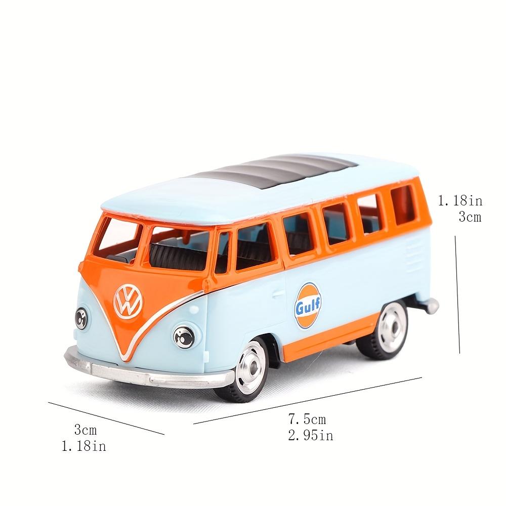Simulation 1:54 Alloy Volkswagen Bus Car Model Children'S Toy Car Ornament Car Model Boy Toy Birthday Gift