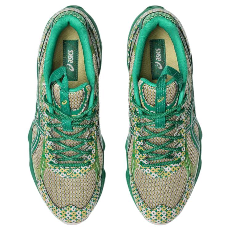 Kiko Kostadinov X ASICS US7-S Gel-Kinetic Fluent Green Men Sneakers Tan 1203A973-700