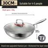 German Fish Scale Hammered Pure Titanium Wok - Uncoated Non-Stick Stir-Fry Pan for Induction Cookers.