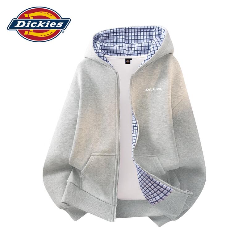 Dickies Women's Fleece-Lined Hooded Zip-Up Jacket