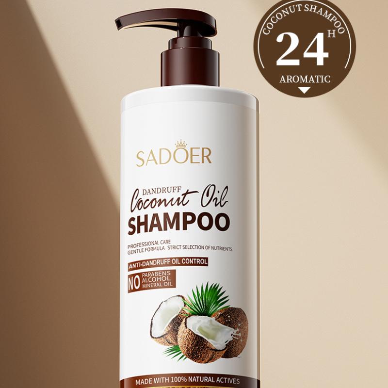 Coconut Shampoo SADOER Amino Acid Cleansing Refreshing Shampoo 500ml