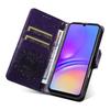 For Samsung Galaxy A07 4G/A06 5G/A06 4G Phone Case Sunflower Imprinted Leather Wallet Stand Cover with Strap