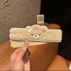 2/3pcs Sweet Style Hair Bun Charm Plushie Hug Cat Headband New Long Strip Hair Band  Daily Use