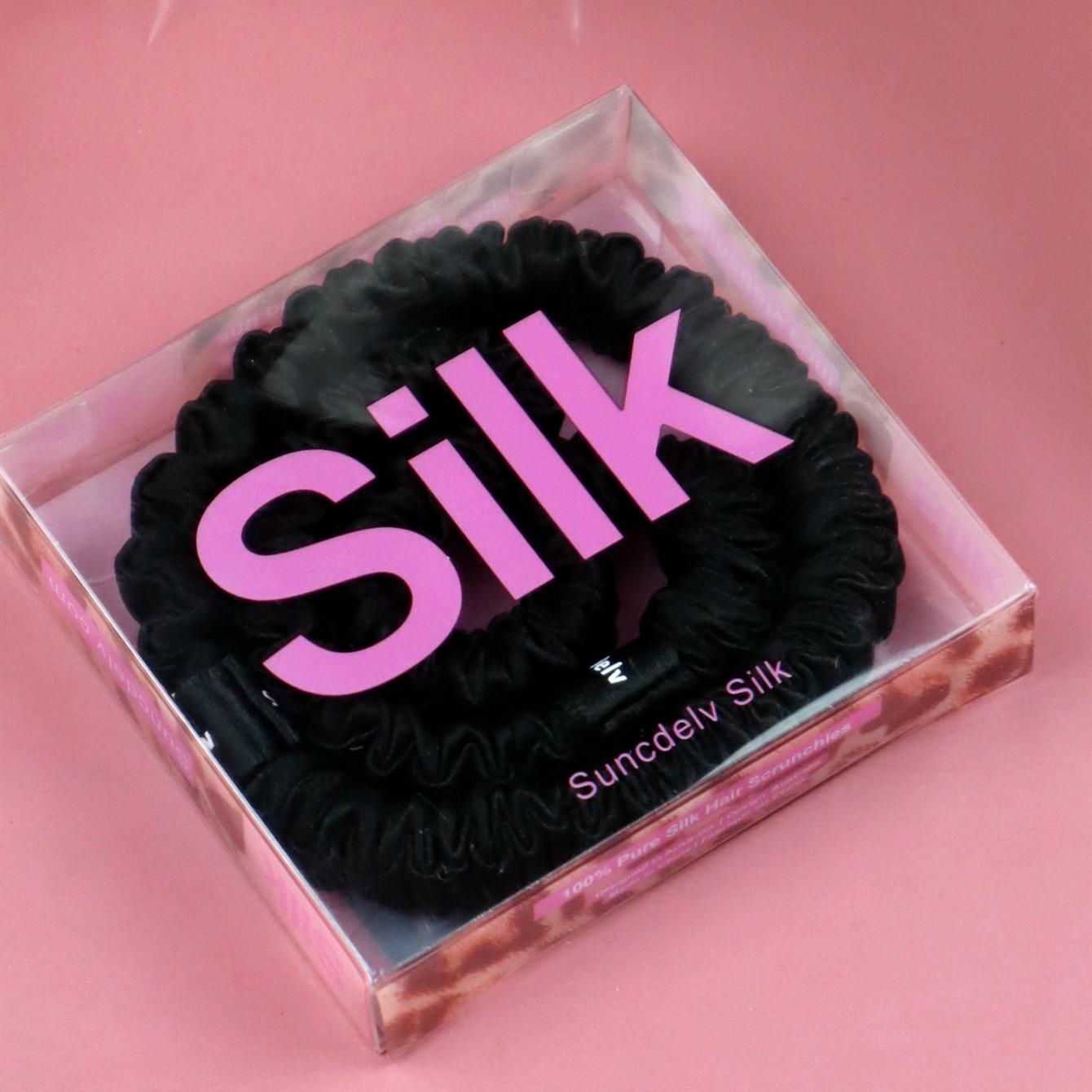 

2 шт. 100% шелковые резинки для волос для женщин и девочек, высококачественные резинки для волос, шелковые повязки, подходящие для Дня святого Валентина, 22Momme, шелковые аксессуары для волос