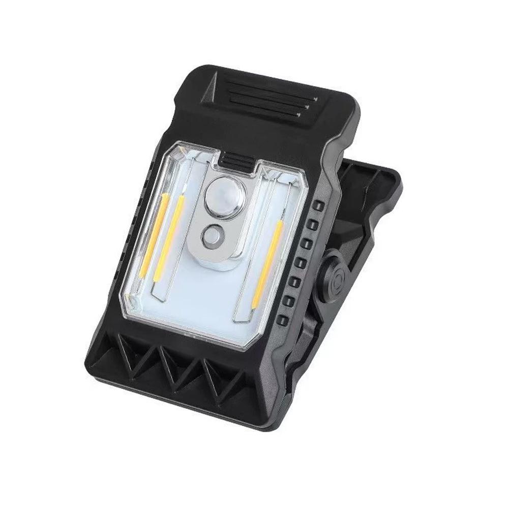 LED Solar Clip Light Portable Waterproof Body Sensor Lamp Courtyard Garden Lamp Patio Home Wall Lights For Outdoor Camping