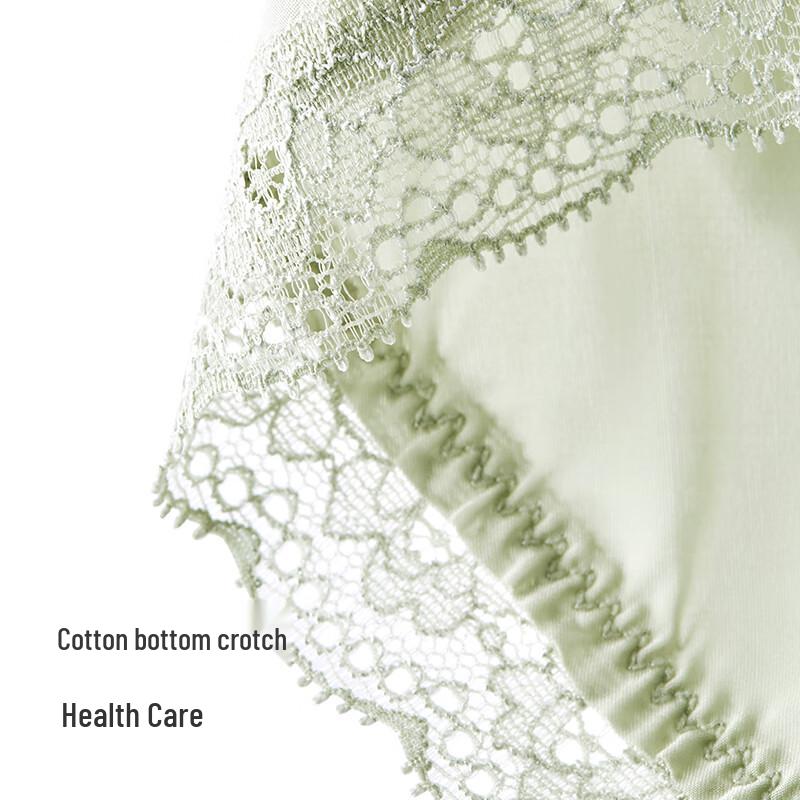 Maniform Women's Mid-Waist Lace Briefs