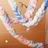 Hamsters Climbing Rope Toy Cage Hanging Swing Toy Biting Resistant Pet Climbing Rope Toy Small Animal Cage Exercise Toy X3UC
