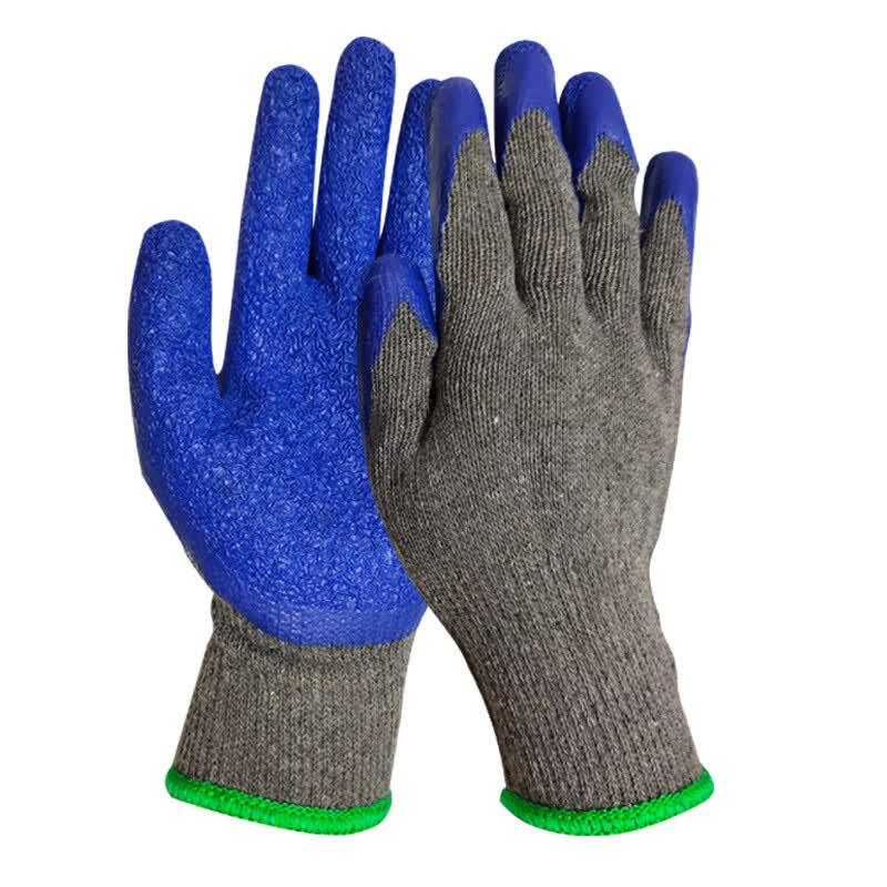 Zhuang Taitai Thickened Anti-slip Dipped Work Gloves One Size