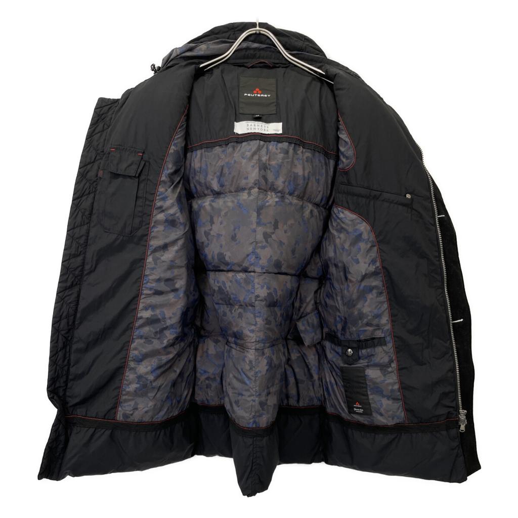 PEUTEREY [Barney's New York Exclusive] 47233400 Black Hooded Down Jacket Jacket 48 blackUsed