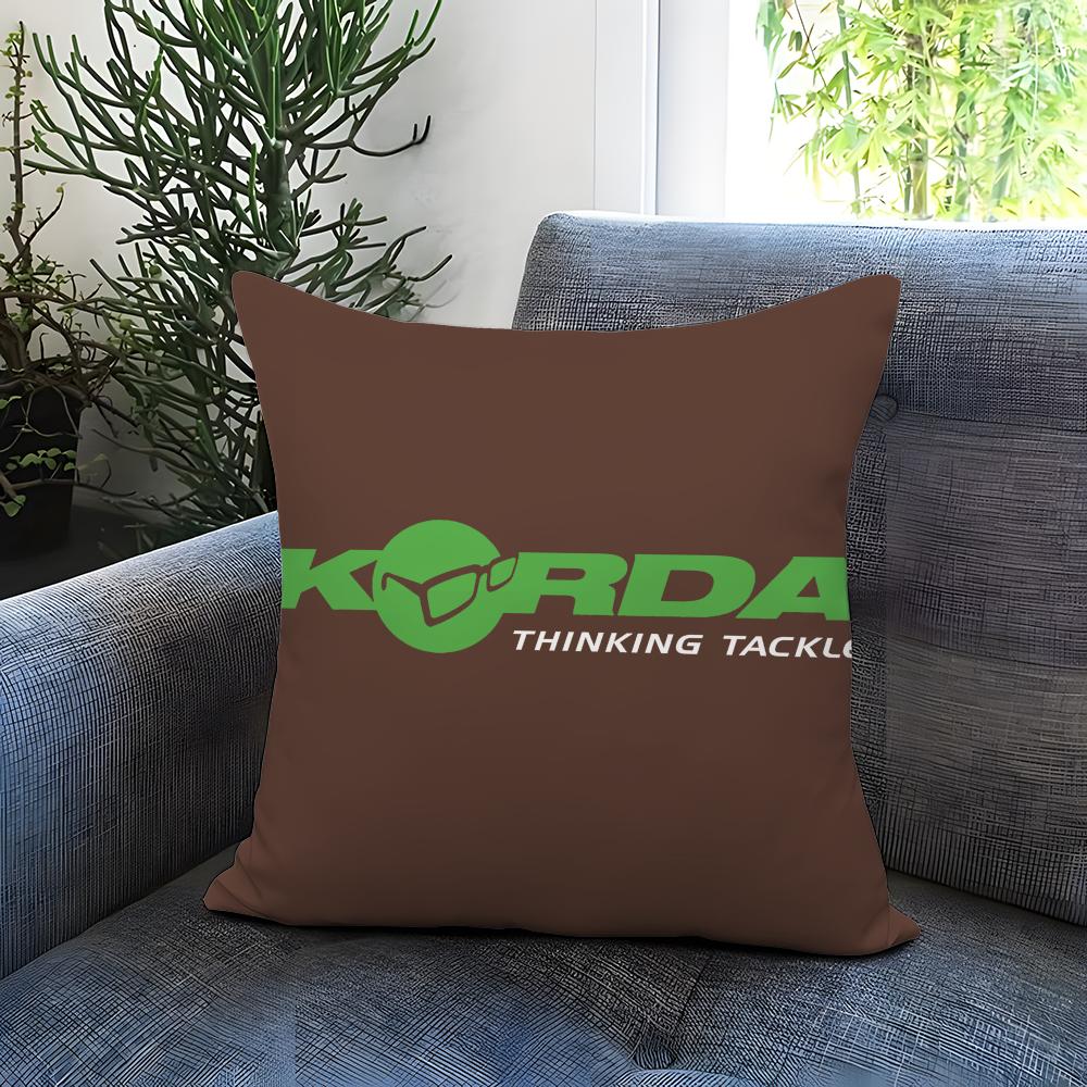 Hot KKodak Fishing Tackleied Cushion Cover Comfortable Reversible Pillow Cover Ideal for Car Sofa Bedroom Beyond