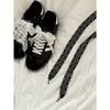 Lace Bow Shoelaces, 120cm For Casual Sports Sneakers Accessory For Women Men Sneakers Shoes, Casual Shoes, White Shoes, Basketball Shoes