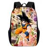 Dragon Ball Super Printed Kids School Backpack Elementary Students Lightweight Ergonomic Design