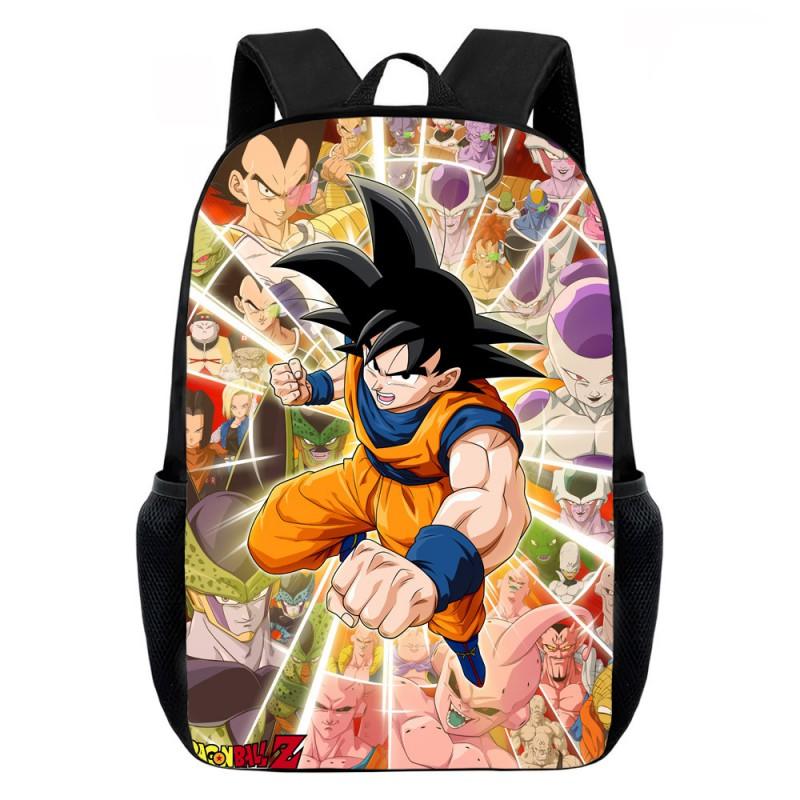 Dragon Ball Super Printed Kids School Backpack Elementary Students Lightweight Ergonomic Design