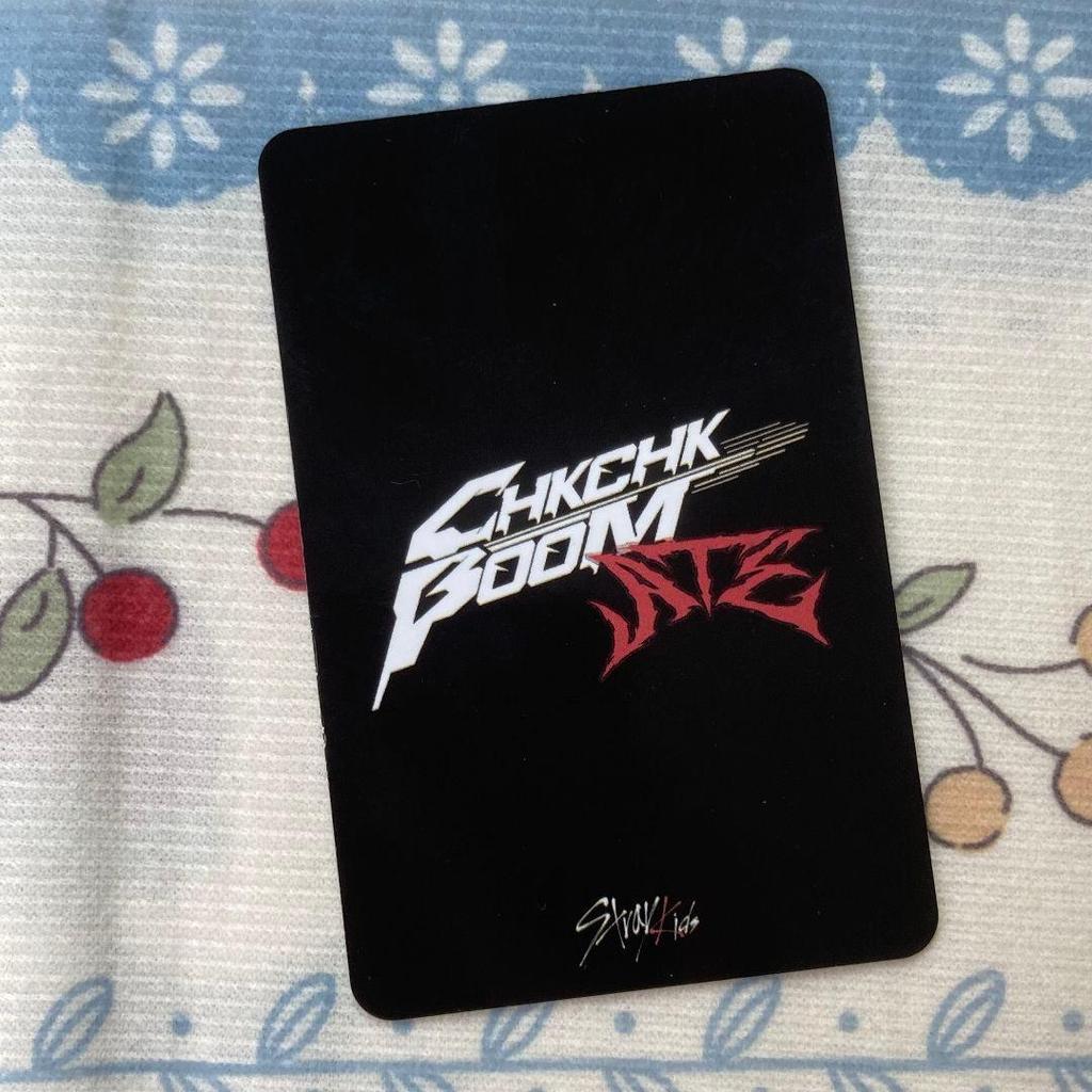 [USED] Stray Kids Seungmin chk chk boom ATE Sanok trading card