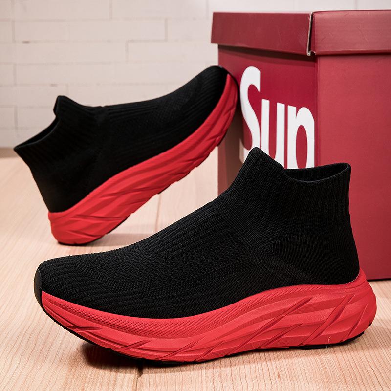 Fashion Casual Outdoor Versatile Socks Shoes New Versatile Ultra-light Breathable Men's Shoes Wear-resistant Large Size Shoes