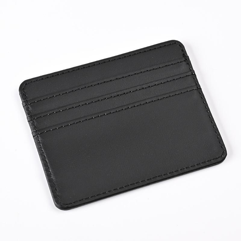 Card Holder Wallet, Front Pocket Wallet, Slim Wallet чёрный