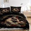 3pcs Sugar Skull Duvet Cover Set, 1 Duvet Cover + 2 Pillowcases (No Insert), High-Definition Print, Home & Dorm yy251123039