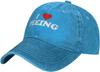 I Love Peeing Graphic Cotton Baseball Cap Adjustable Vintage Dad Hat Casual Unisex