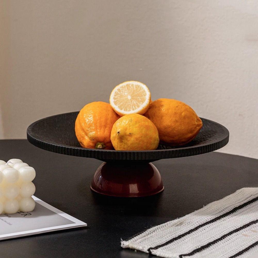 Abtropfende Trockenfruchtschale Kunststoff-Süßigkeitenteller Multifunktionales Snack-Serviertablett für die Küche