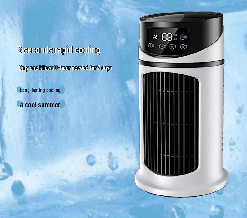 Portable USB Multifunctional Air Cooler Fan with Timer for Home, Dorm, and Office