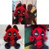 Pluszowa Lalka Deadpool 30cm Miękka Postać z Kreskówki Pluszowa Zabawka Dla Nastolatków i Dzieci