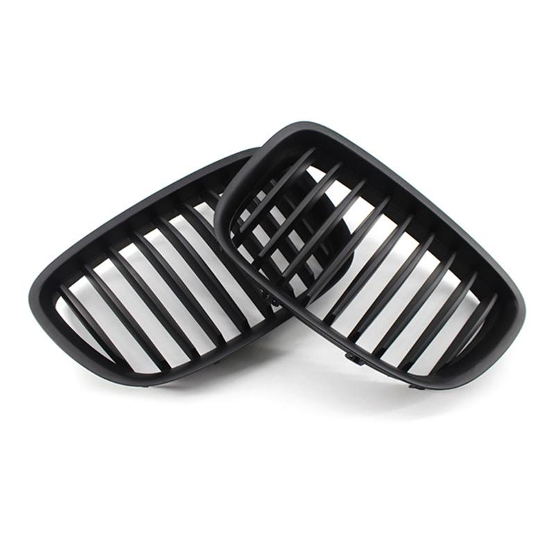 

Front Kidney Grille Replacement For BMW 5 Series GT F07 2010-2016 Part Numbers 51137200169 51137200170 Racing Style Grills Matt Black
