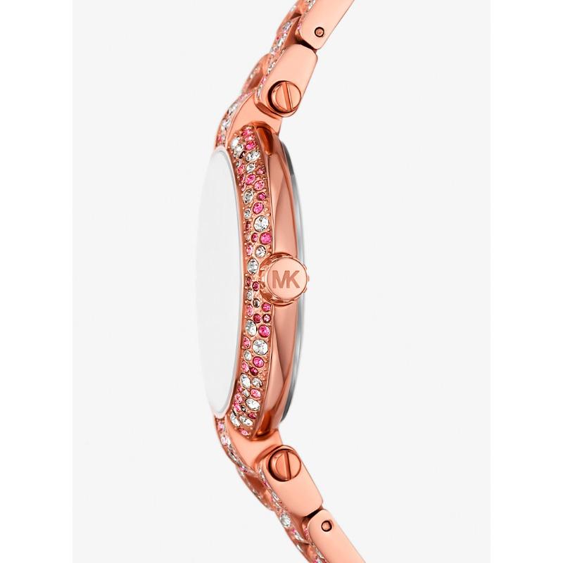 Michael Kors Limited-Edition Laney Pavé Rose Gold-Tone Watch MKO1152LE