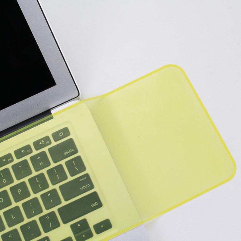 3Pcs Accessories Soft Silicone Universal Keyboard Cover 13-14 inch Laptop Notebook Protector Skin Laptop Dust Universal Film