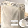 Laundry Basket with Wheels Easy Movement Large Capacity Foldable Design Waterproof Laundry Basket Dirty Clothes Hamper