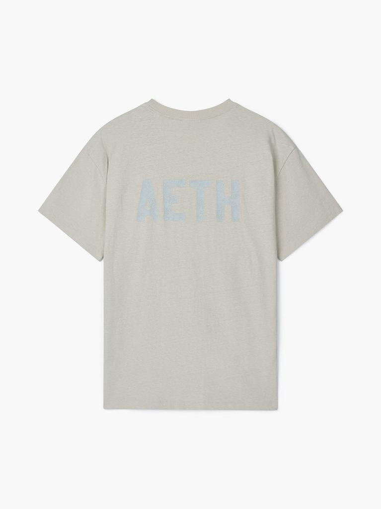 Aesseu Second Logo Tee_Greige