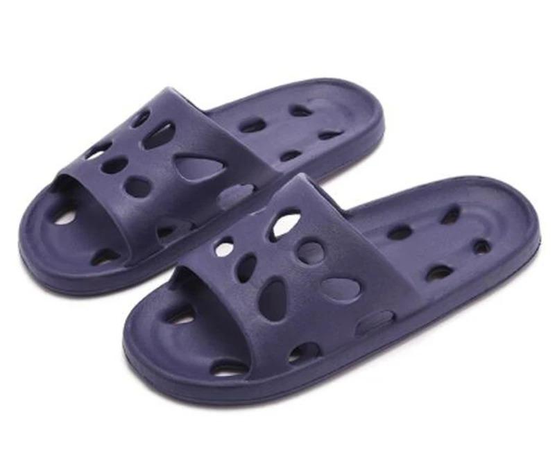 Summer Leaky Slippers Bathroom Bathing Confortable Men Women Couple Home Indoor Non-slip EVA Sandals Slippers Beach Slippers