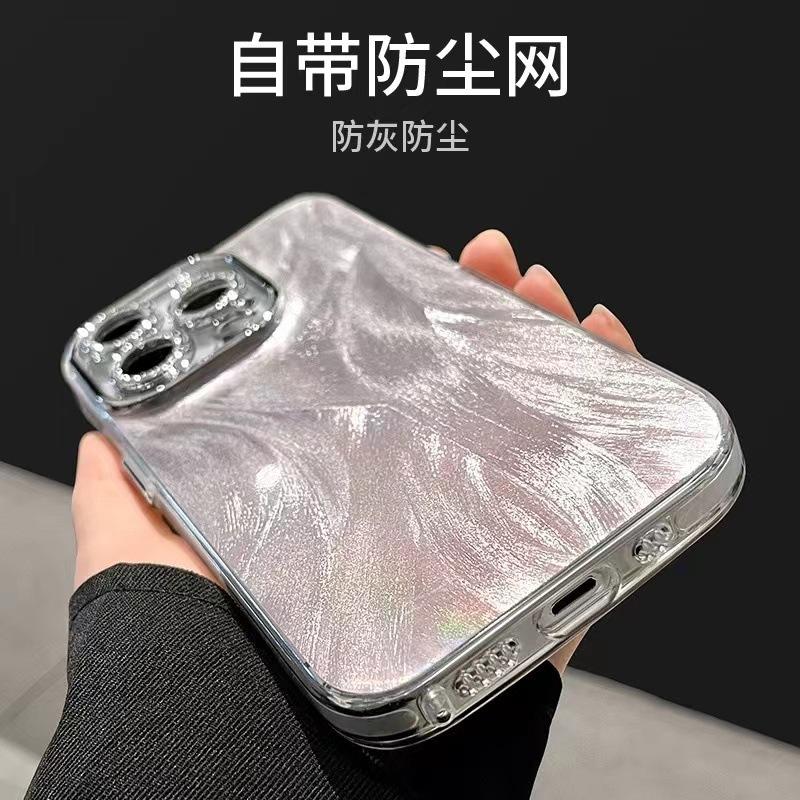Applicable to iPhone17promax mobile phone case 16p bracelet 14pro new 12 Apple 13 half pack 11 protective case