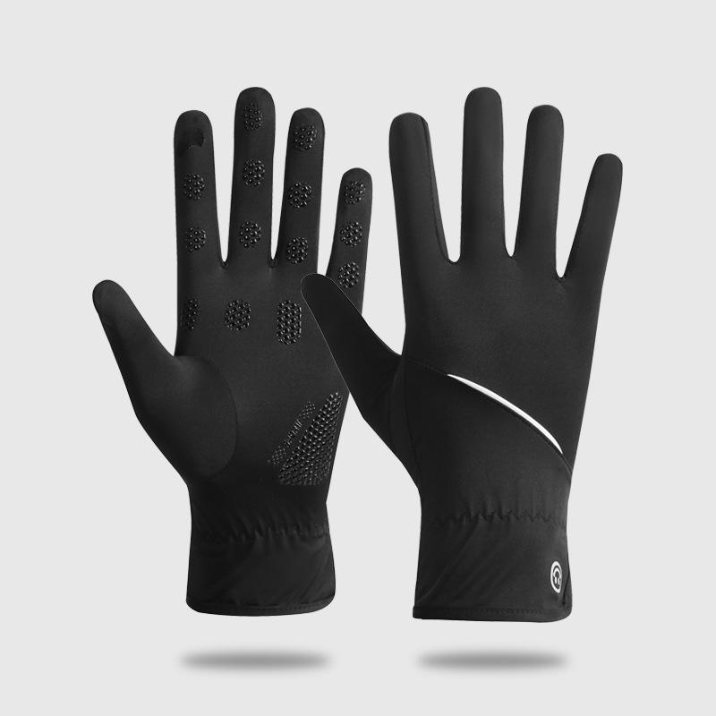 Outdoor Summer Gloves Men and Women Touch Screen Sports Running Cycling Travel Anti Slip Anti UV Breathable Wear Resistant Sun Protection