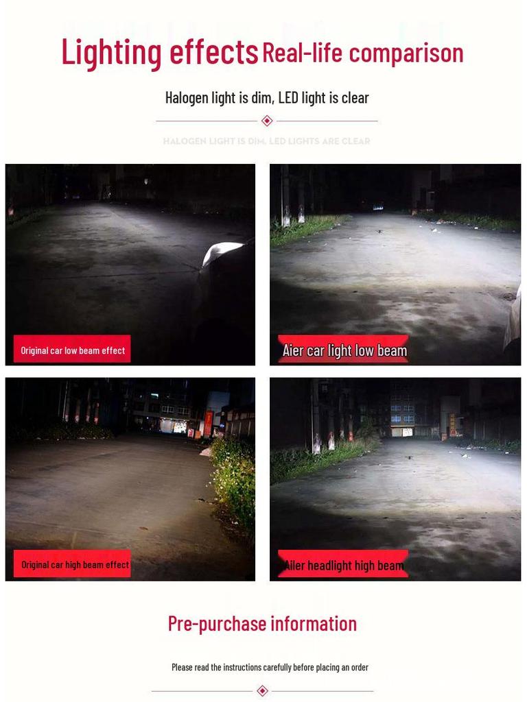 LED Sequential Turn Signal Headlight for 19-22 Chevy Malibu XL