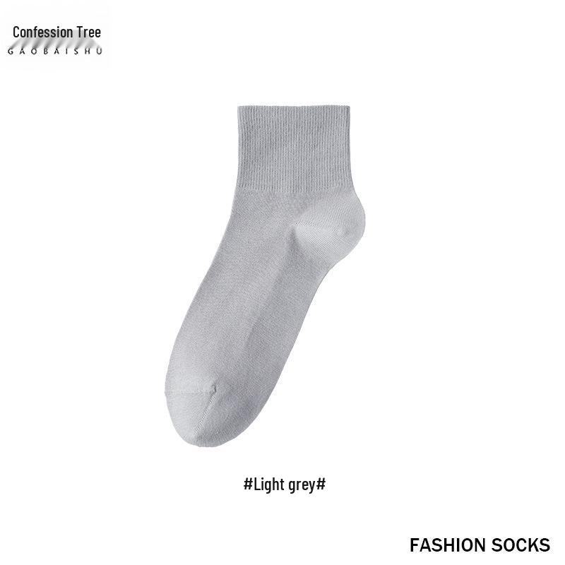 Women's Five-Toe Breathable Cotton Socks - Autumn/Winter Mid-Calf, Sweat-Absorbent, Candy Colors