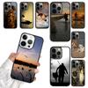Hunting Animal and Fishing Man Phone Case For iPhone 17 Air 16Pro Max 15 14 13 12 Plus Max Cover Shell Coque