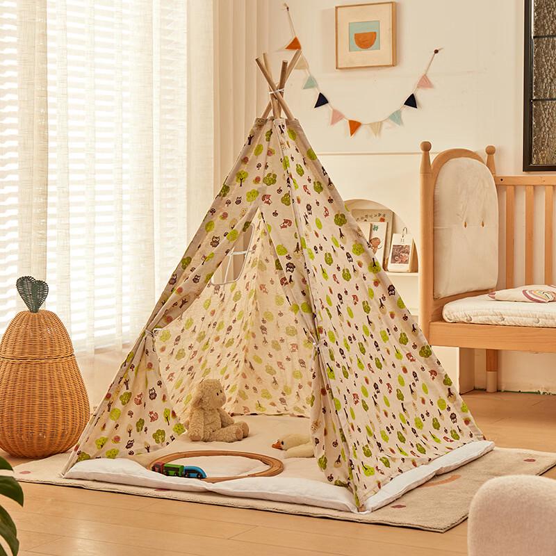OEINGOEING Kids Indoor Teepee Tent