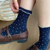 Songmu "Korean Lace Socks New Australian Cotton Socks Polka Dot Socks Piled Up With Socks