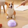 Bouton pour animal de compagnie pour la communication, bouton d'enregistrement vocal pour chien, chat, entraînement, buzzer interactif, bouton parlant, jouet éducatif pour chien