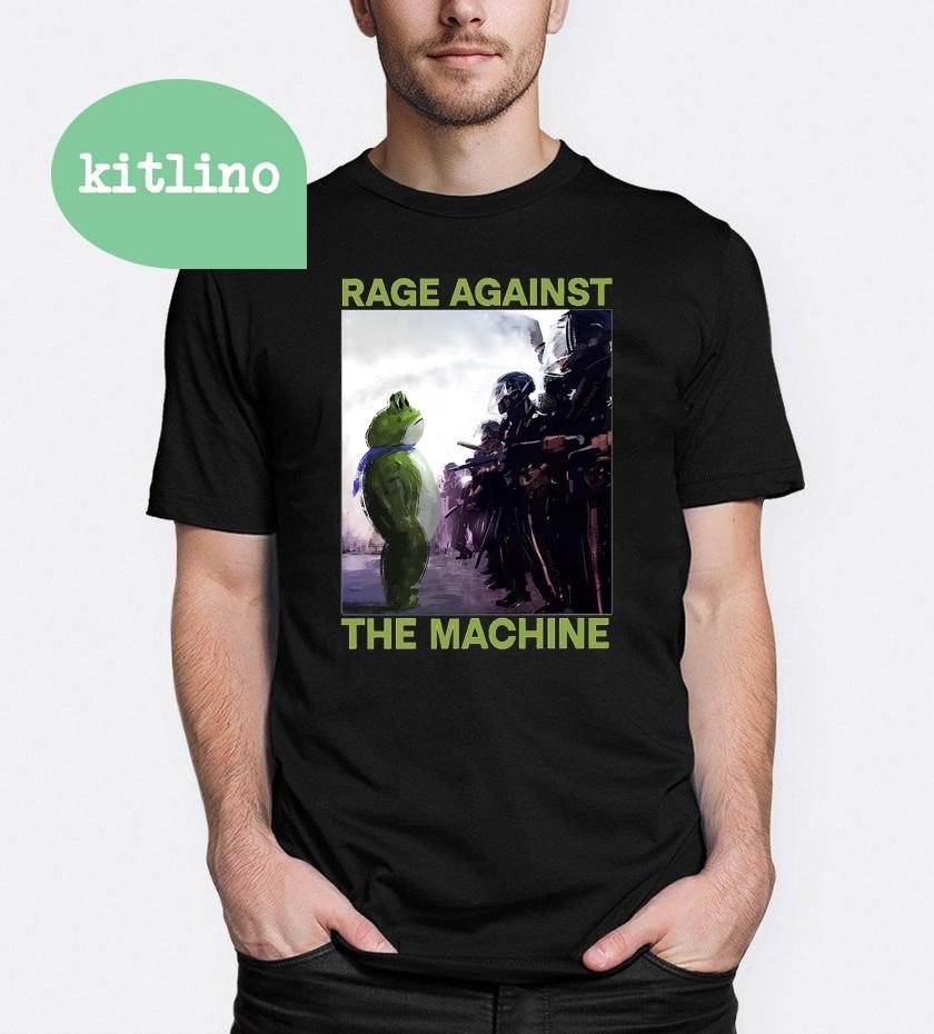 Rage Against The Machine Portland Frog Protest Unisex T-Shirt XXXXL
