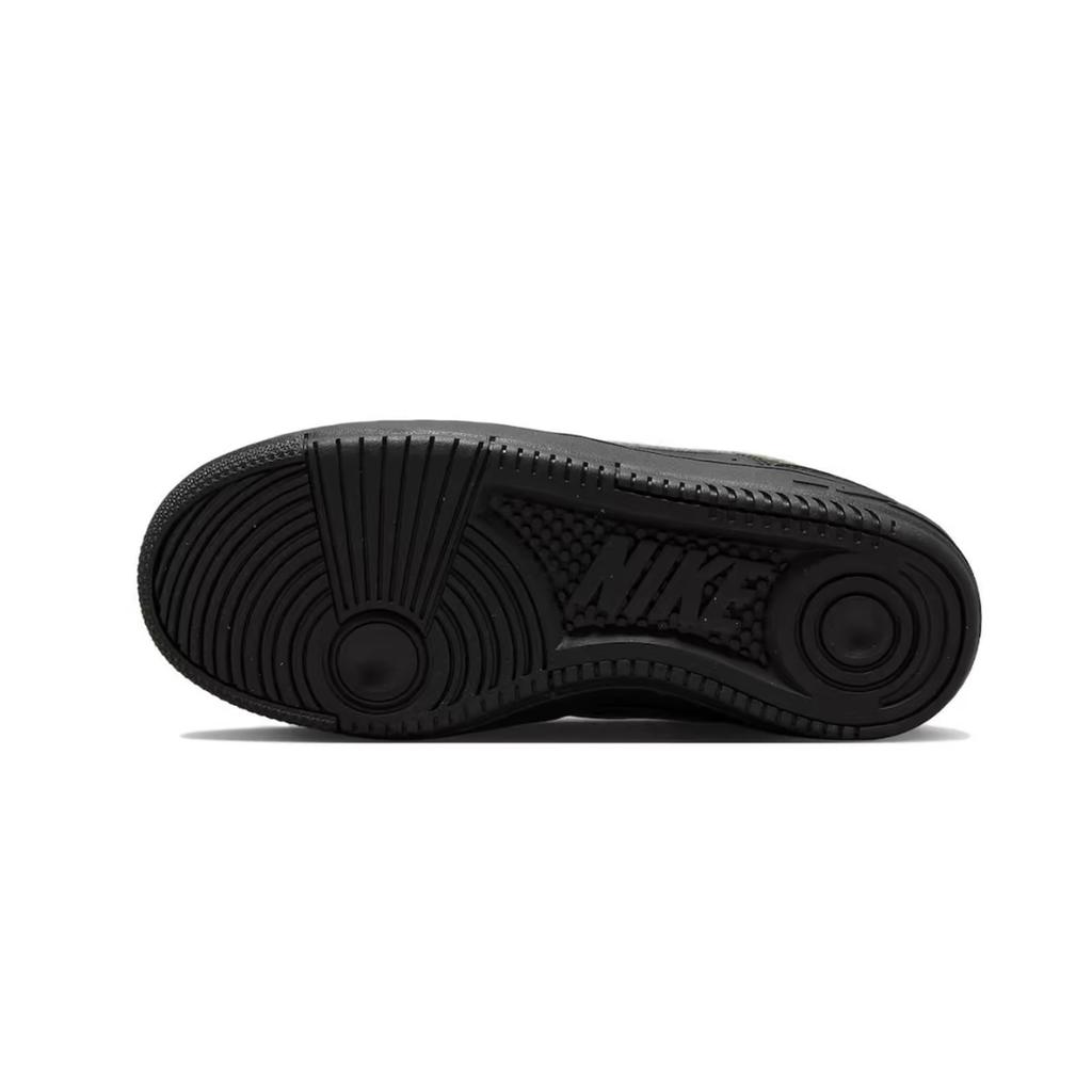 Nike Gamma Force Abrasion Resistant Low top Skateboard Shoes Women's Black Purple FQ6476-010(Team103-)