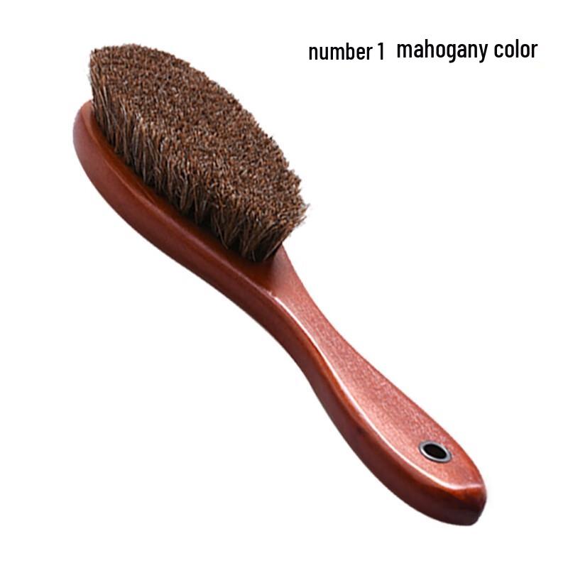 Fengge Tu 23cm Solid Wood Horsehair Shoe Brush