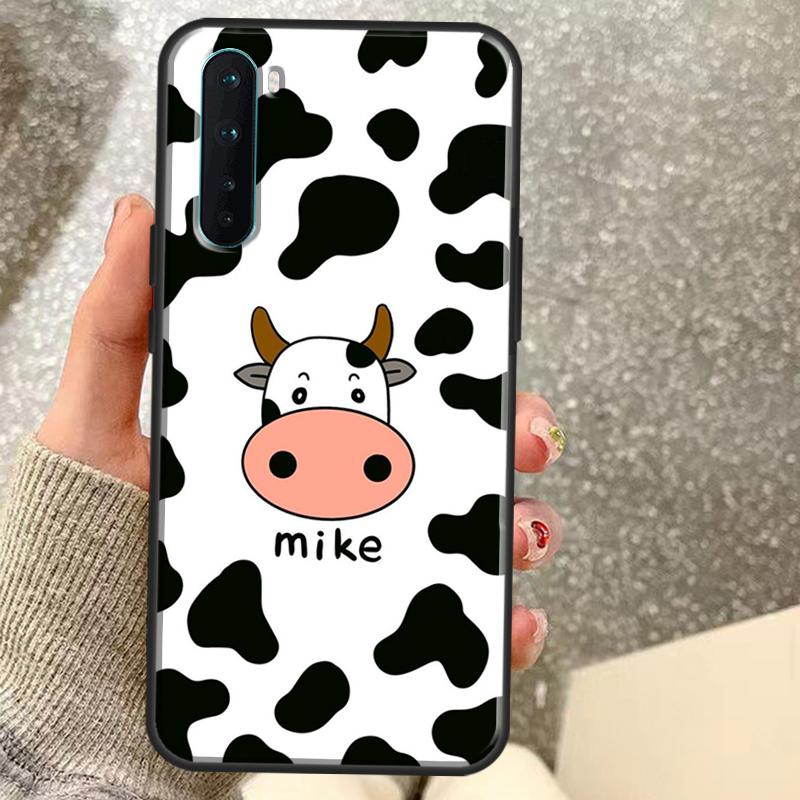 Dairy Cattle Cow Speckle Case For OnePlus 13T 10T 8T 10 Pro 15 13 12 11 15R 13R 12R Nord CE 5 2 3 4 Lite N20 N30 Coque