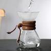 Hand Glass Coffee Kettle With Stainless Steel Filter Drip Brewing Hot Brewer Coffee Pot Dripper Barista Pour Over Coffee Maker